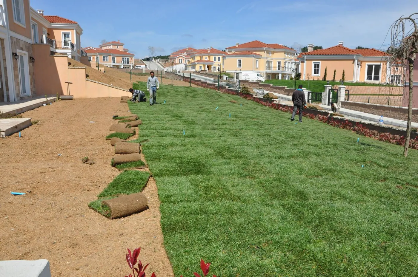 Villa ve site peyzaj uygulaması 3