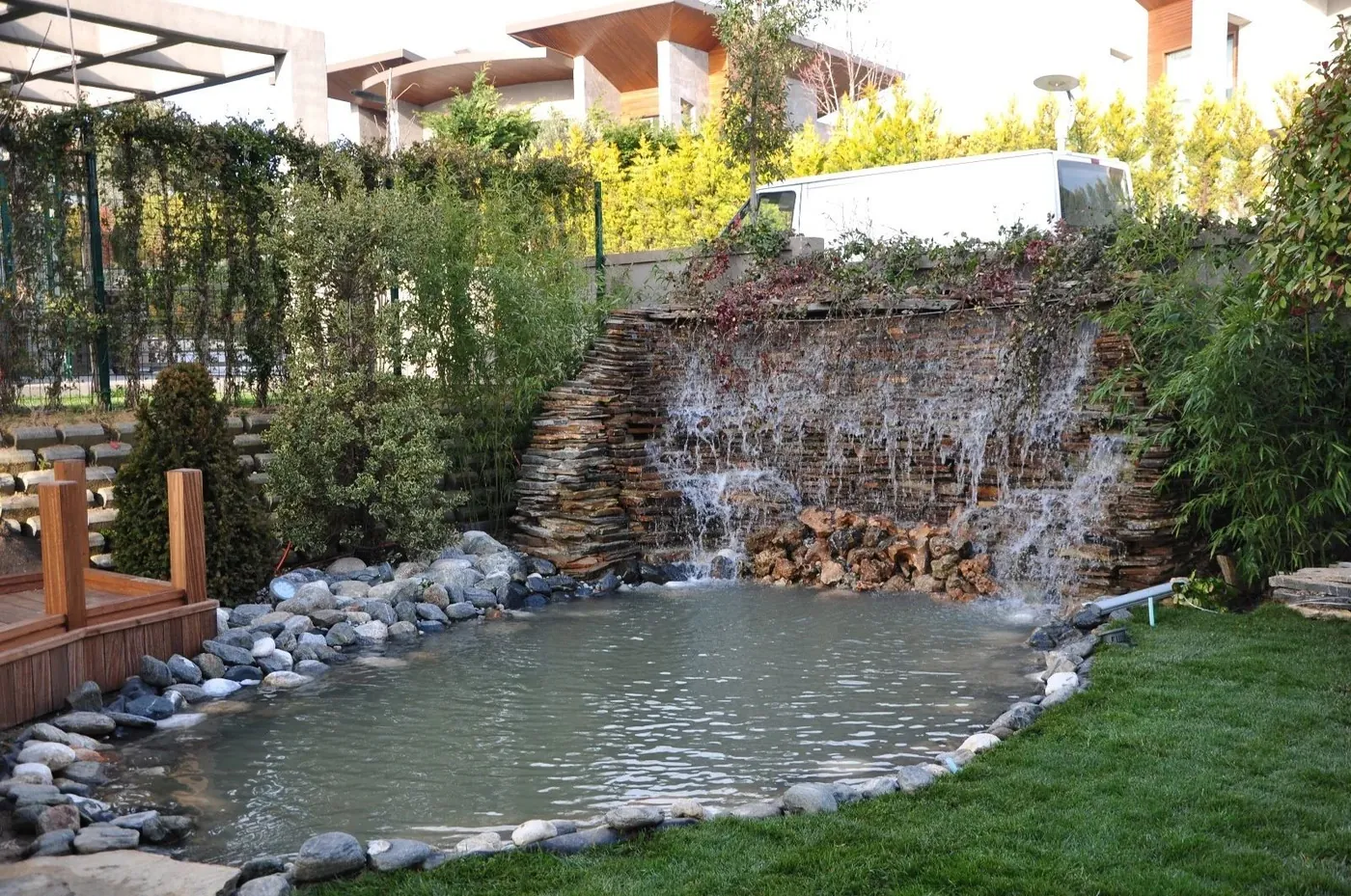 Villa ve site peyzaj uygulaması 12