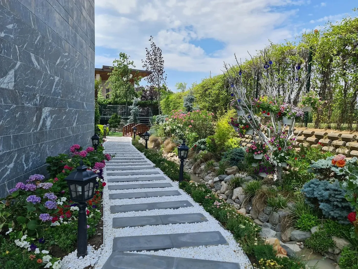Villa ve site peyzaj uygulaması 13