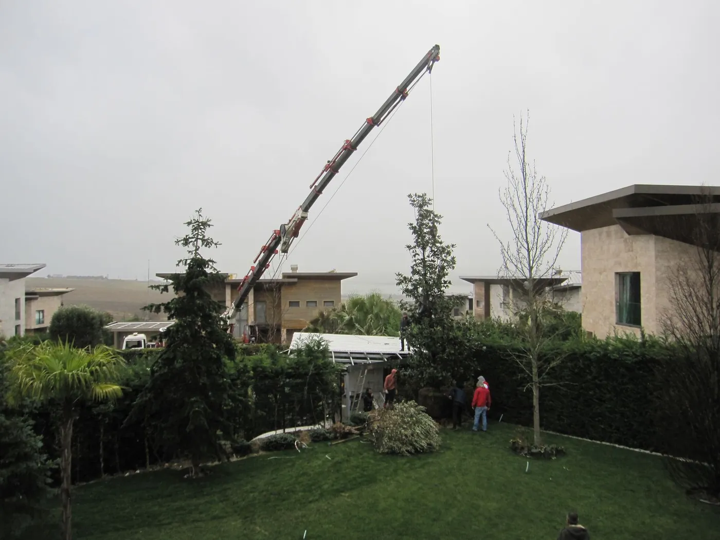 Villa ve site peyzaj uygulaması 32